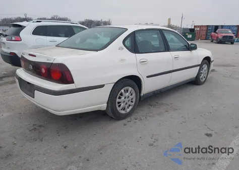 2004 Chevrolet Impala из США, поврежденный, VIN 2G1WF52EX49113036